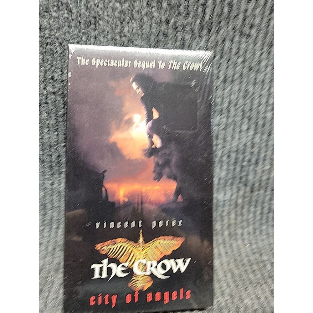 the crow city‎ of angels vhs New Factory Sealed